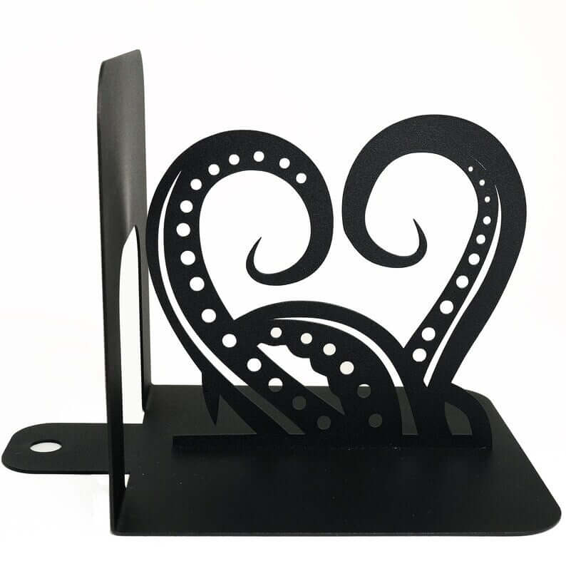 Metal Tentacle Bookends in Powder-Coated Steel - Metaloslav 