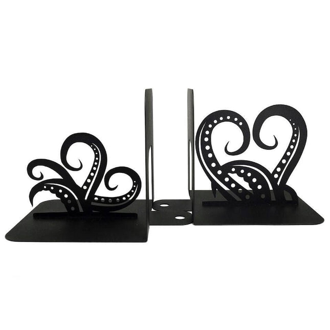 Metal Tentacle Bookends in Powder-Coated Steel - Metaloslav 