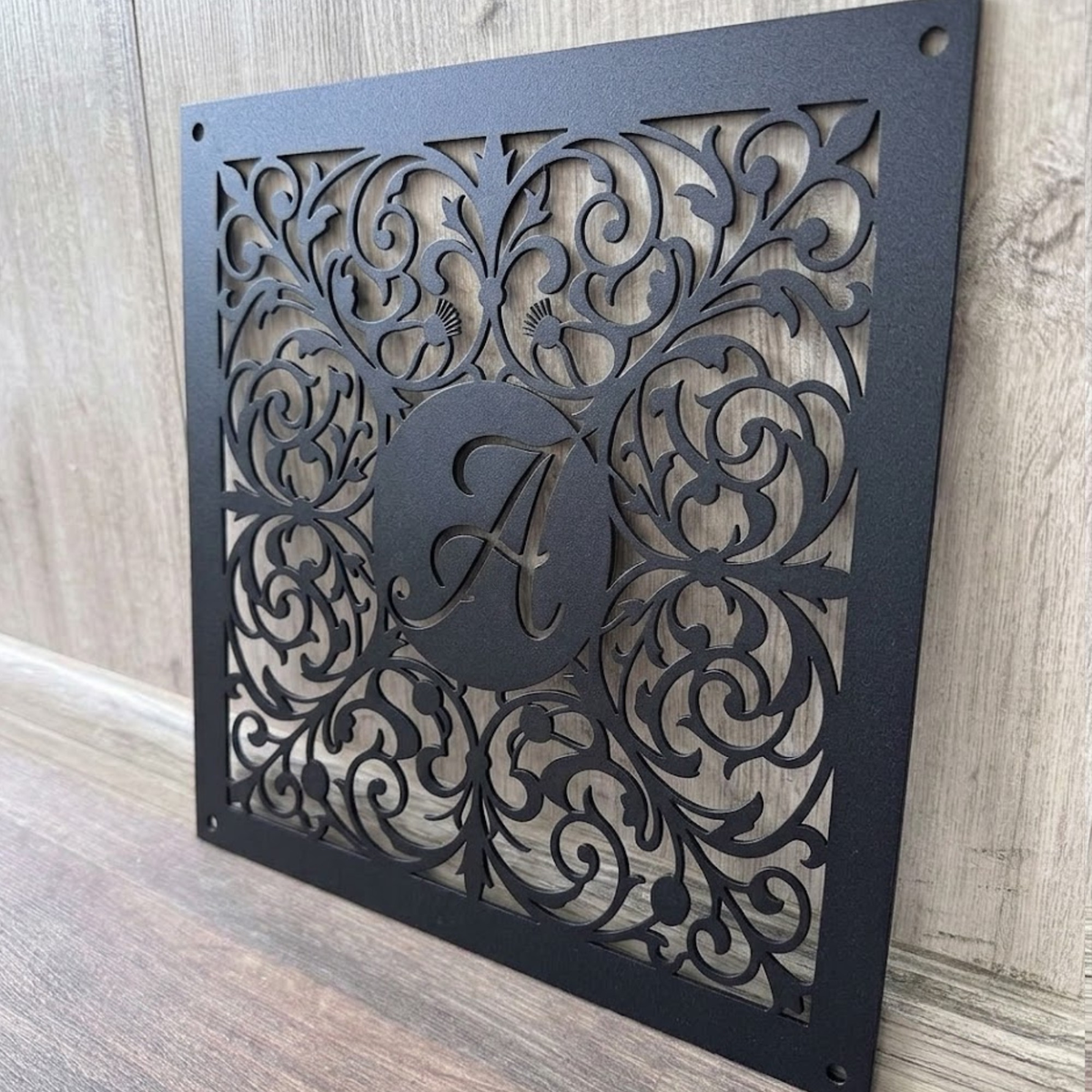  Personalized metal wall vent cover