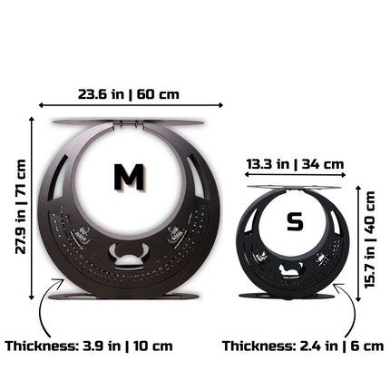 Horseshoe Metal Table Legs – Modern Steel Base | Industrial Design for Coffee & Dining Tables