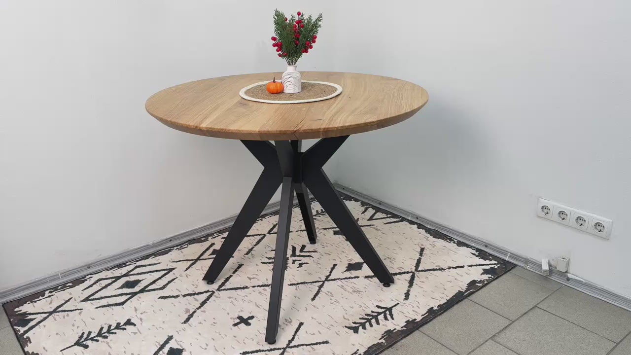 Metal Table Legs – Spider Steel Base for Dining & Coffee Tables