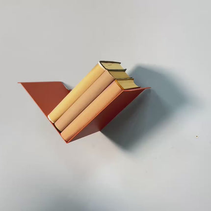 Metal Wall Shelf – Minimalist V-Shape Steel Shelf for Modern Interiors