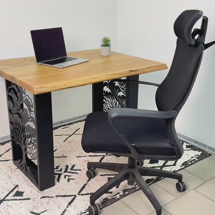 Metal Table Legs – Tree of Life Steel Base for Dining & Coffee Tables