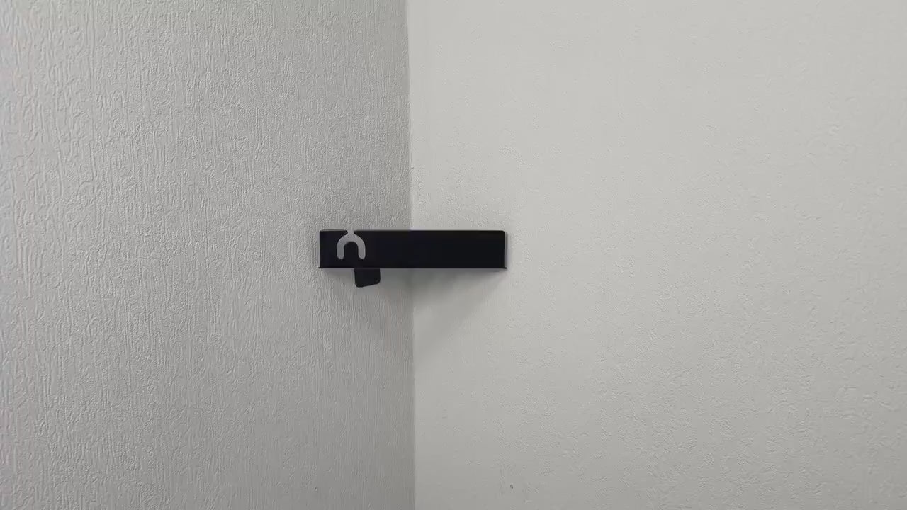Metal Shower Shelf, Handmade Steel Bathroom Organizer Wall Shelf