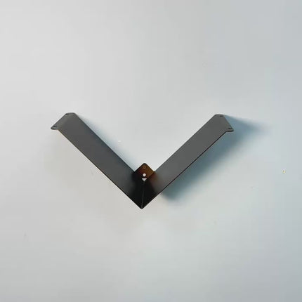 Metal Wall Shelf – Minimalist V-Shape Steel Shelf for Modern Interiors