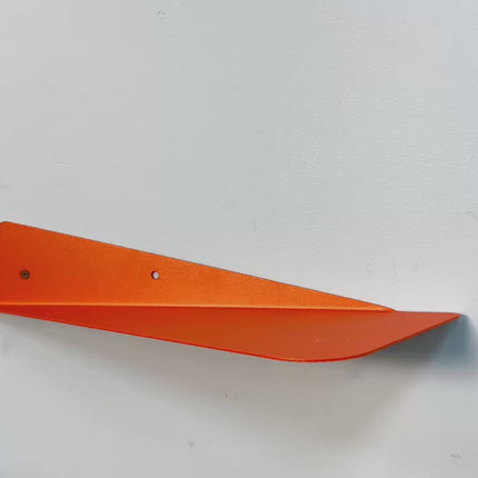 Metal Wall Shelf – Minimalist Floating Steel Shelf for Home & Office
