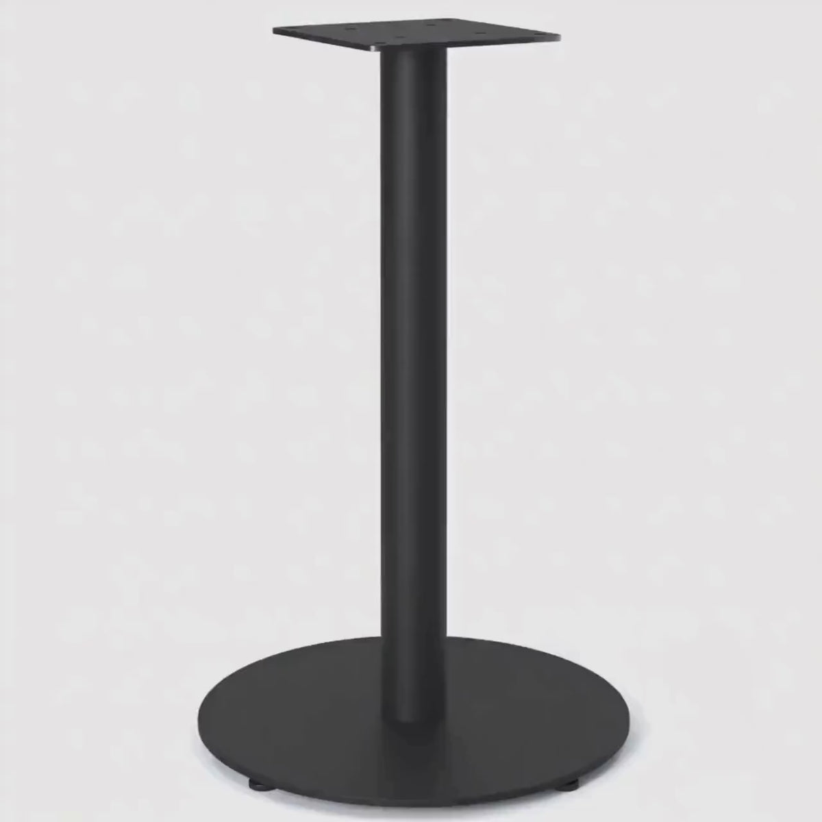 Round Metal Pedestal Table Base – Modern Steel Table Leg