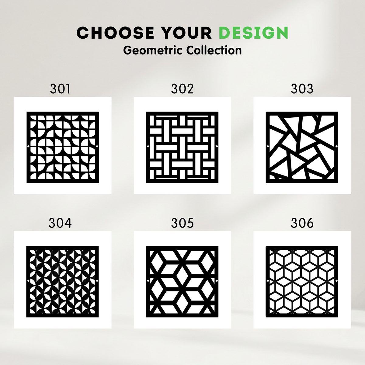 Geometric Metal Vent Cover, Custom Laser Cut HVAC Grille, Decorative Steel Register